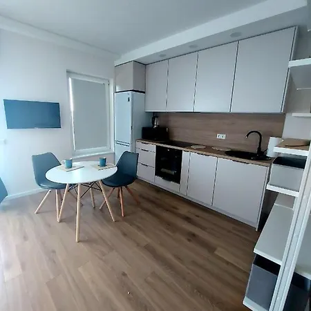 דירה 1 Kambario Jaukus Butas Ramioje Vietoje פלאנגה